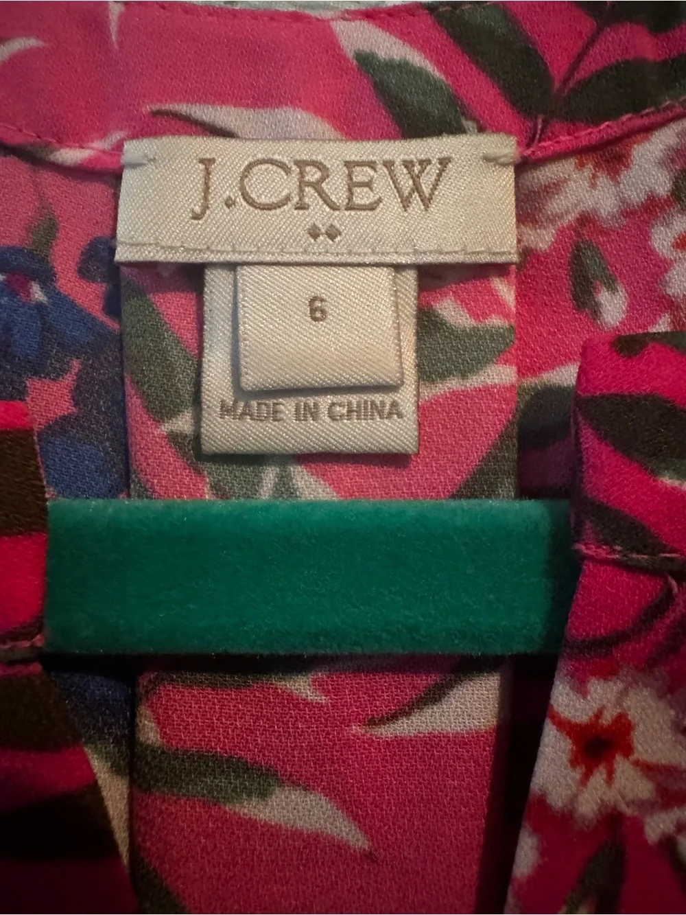 J. Crew Hot Pink Floral Sleeveless Camisole